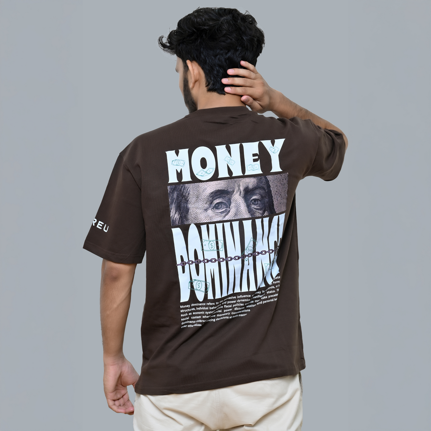 MONEY DOMINENCE - Oversized Fit T-Shirt