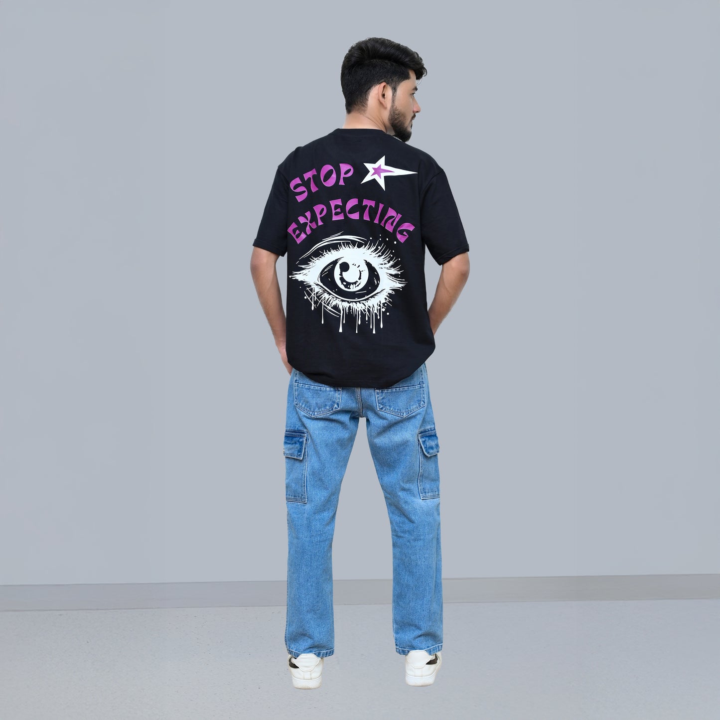 STOP EXPECTING - Oversized Fit T-Shirt