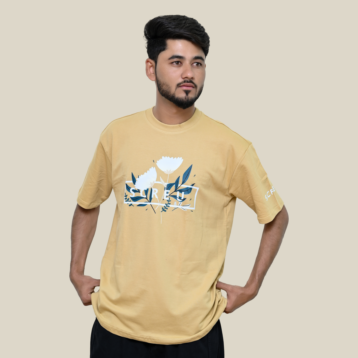 NATURE BLOOM - Oversized Fit T-Shirt