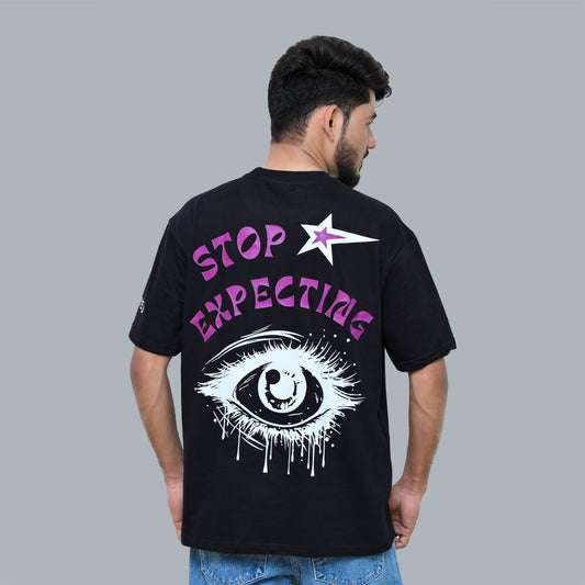 STOP EXPECTING - Oversized Fit T-Shirt